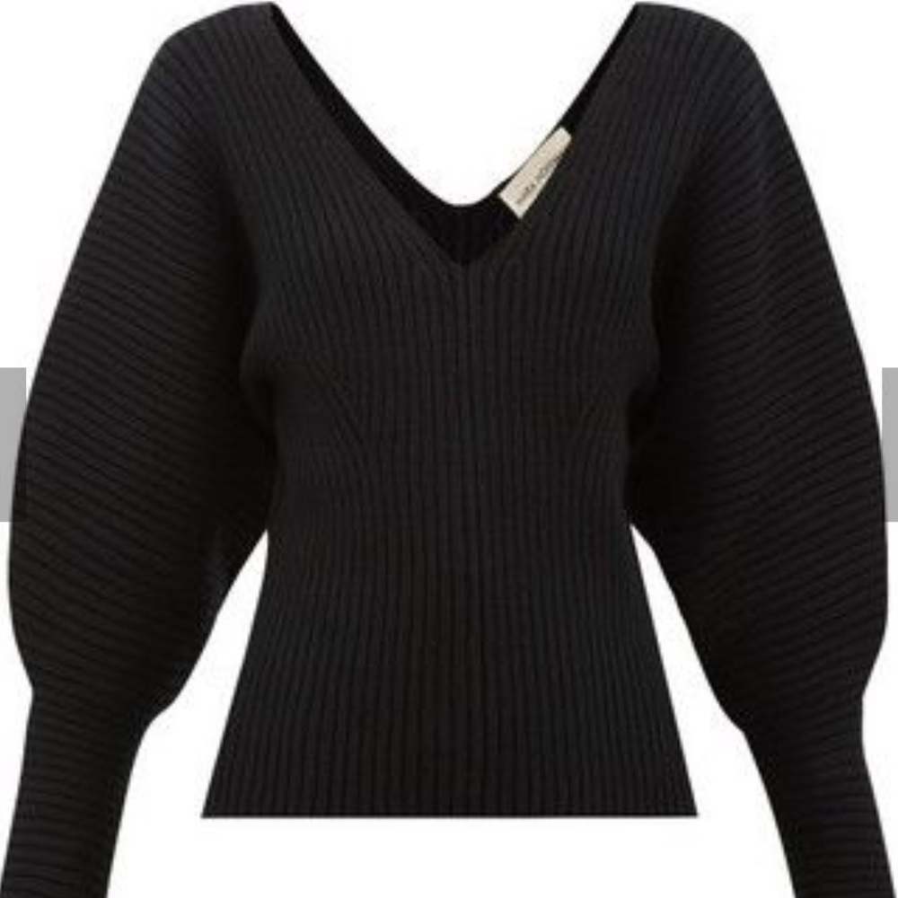 MARA HOFFMAN Olla Sweater black xs